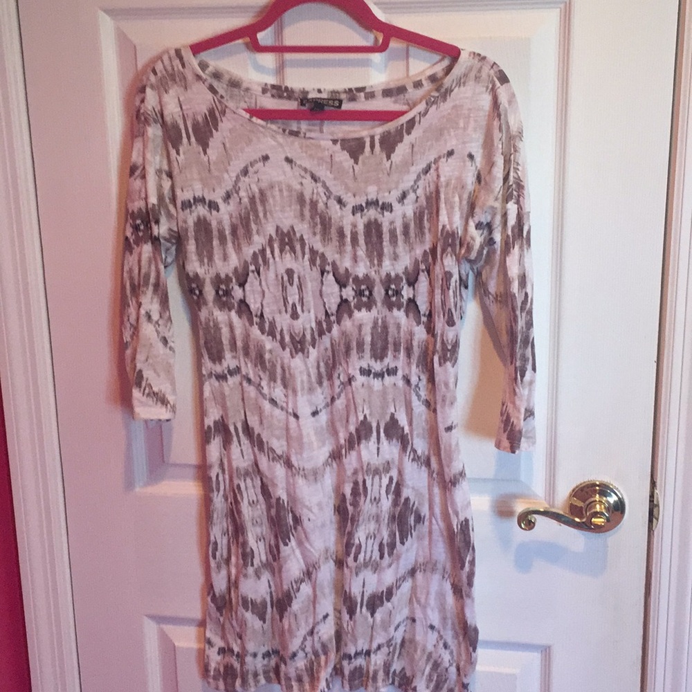 Tie dye dress